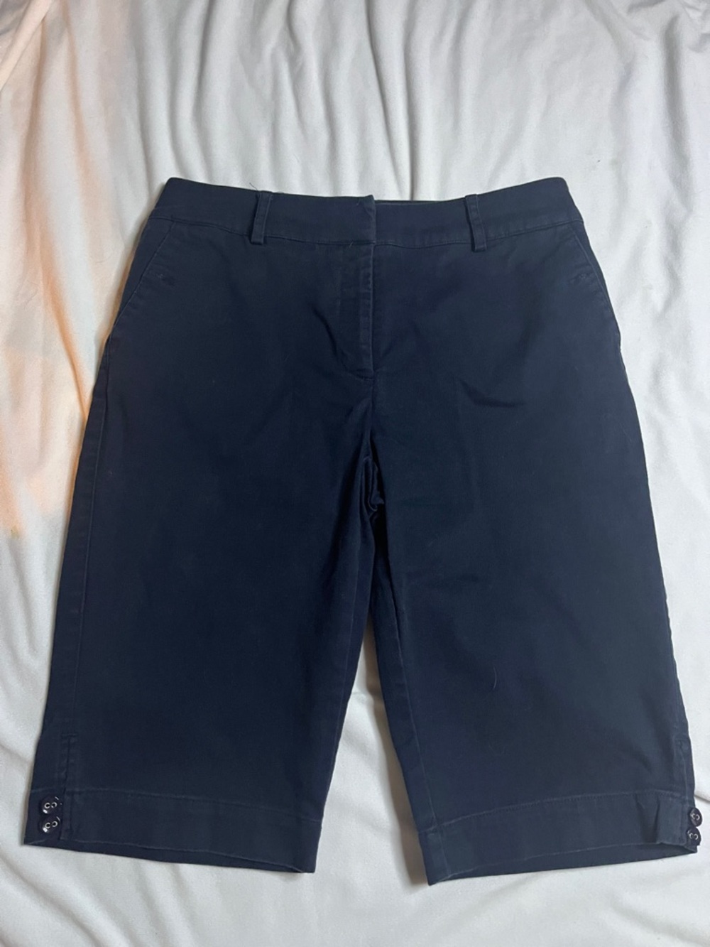 Tribal Blue Bermuda Shorts